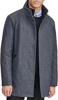ジャケット・アウター acka stand collar wool coat Amazon.com: Allegra K Women's Zipper Coats Stand Collar Long